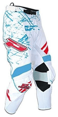 Progrip Kalhoty motokros PROGRIP 6010 - bílo-modro-červené - velikost 38 PG6010-4/3-38