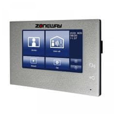 Zoneway  ZW-772M monitor 7" s dotykovým displayem, videozvonek