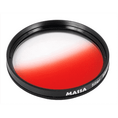 JYC 52mm červený přechodový filtr