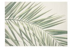 Chemex Koberec Terasa Jungle Moderní 19434/062 Bílá/zelená 140x200 cm
