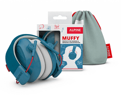 ALPINE Hearing Alpine Muffy - dětská izolační sluchátka BLUE