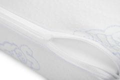 Sensillo Kojenecký polštář - klín Sensillo bílý 59x37 cm