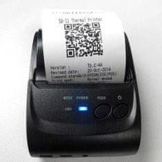 TNCEN Technology Mobilní termo-tiskárna účtenek, 5802LD za akční cenu