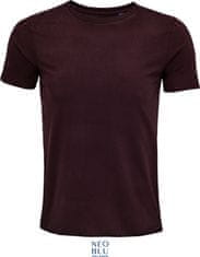 NEOBLU Pánské tričko s krátkým rukávem Leonard Neo Blu 100% bio bavlna, Velikost 3XL, Barva Bílá