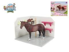 Kids Globe Box pro koně dřevěný 18x12x15 cm 1:24 v krabičce