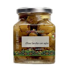 Ortomio Olivy plněné česnekem, 314 ml