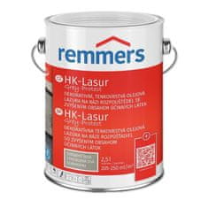 Remmers HK Lazura Grey Protect 0,75 l - stříbřitě šedá, prémiová lazura na dřevo 