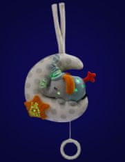 Fehn Baby hrací hračka slon na měsíci Good Night