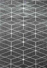 Weltom kusový koberec Silver Sommar 2472/15 140x200cm šedý