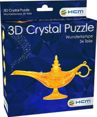 HCM Kinzel 3D Crystal puzzle Aladinova lampa 34 dílků