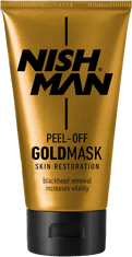 NISHMAN Gold Peel Off Mask zlatá slupovací maska na obličej 150 ml