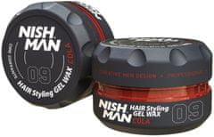 NISHMAN Gel Wax Cola gelový vosk na vlasy 150 ml