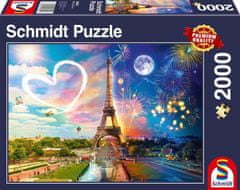 Schmidt Puzzle Paříž ve dne, v noci 2000 dílků