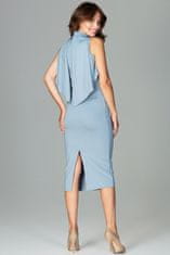 Lenitif Dámské společenské šaty Marsta K480 světle modrá S