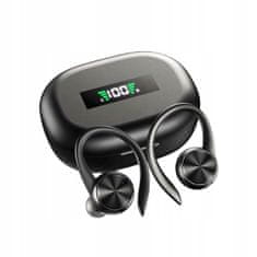 BergMont Sluchátka přes uši R200, Sportovní bluetooth sluchátka pro běh 500 mAh powerbanky 