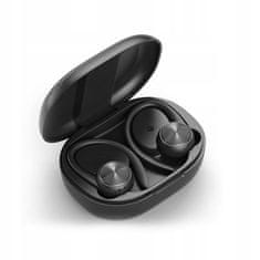 BergMont Sluchátka přes uši R200, Sportovní bluetooth sluchátka pro běh 500 mAh powerbanky 