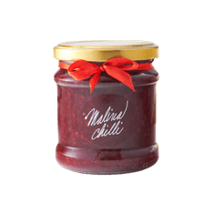 Marmelády s příběhem Malina chilli džem 205g