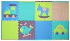 Baby Great Pěnové puzzle Klučičí hračky SX (60x60) s okraji