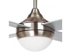 Sulion 072818 Baloo, šedá a wenge, stropní ventilátor se světlem