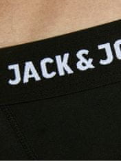 Jack&Jones 5 PACK - pánské slipy JACSOLID 12175102 Black (Velikost M)