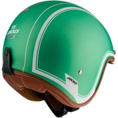 AXXIS HELMETS Otevřená helma AXXIS HORNET SV ABS royal a6 matná zelená - 2XL