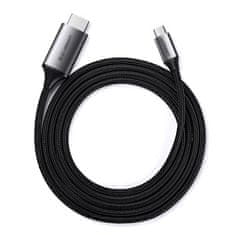 Ugreen MM142 kabel HDMI / USB-C 4K 1.5m, černý/šedý