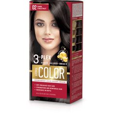 Aroma Color Barva na vlasy - tmavý kaštan č. 02 Aroma Color