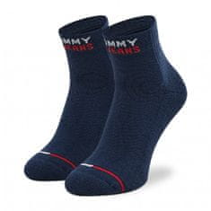 Tommy Jeans 701218956 Tommy-Jeans unisex sportovní polo froté kotníkové ponožky 2 páry v balení, dark navy, 35-38