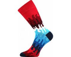 Lonka barevné společenské ponožky Woodoo MIX D (3 páry v balení), 39-42