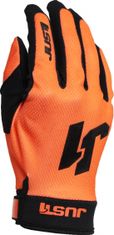 JUST 1 HELMETS Moto rukavice JUST1 J-FLEX neonově oranžové S