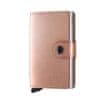 Růžová peněženka SECRID Miniwallet Metallic Rose