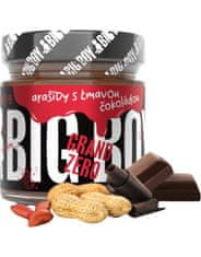Big Boy Grand Zero s tmavou čokoládou 250 g, arašídy-čokoláda
