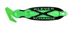 Safety Product Bezpečnostní antimikrobiální nůž s krytou čepelí, KLEVER KLEEN XChange Single