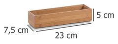Zeller Bambusová krabice pro uchovávání, 23x7,5x5 cm