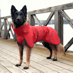 RUKKA PETS Rukka Windy Jacket zimní softshellová bunda - červená 35