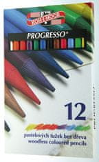 Koh-i-Noor Pastelky Progresso - 12 barev