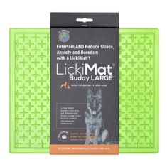 LickiMat Buddy Large lízací podložka zelená 