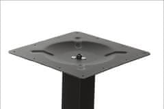 STEMA Kovová stolová podnož pro domácnost, restauraci a hotel SH-5002-5/B, černá, výška 73 cm, rozměry spodního prvku 45x45 cm - rám stolu, stůl