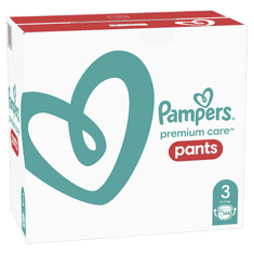 Pampers  Premium Care Plenkové Kalhotky Vel. 3 (144 Kusů)