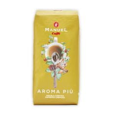 MANUEL CAFFÈ Italia Zrnková káva AROMA PIÙ, 40% Arabica 60% Robusta, 1000g