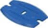 Scraperite Plastová čepel-škrabka modrá, zaoblená, 30 ks, SCRAPERITE