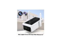 commshop Solární venkovní Wi-Fi IP kamera FullHD 1080P - na baterie