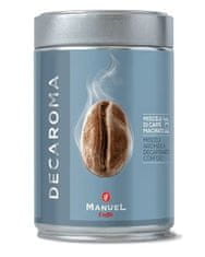 MANUEL CAFFÈ Italia Mletá káva DECAROMA bez kofeinu, 80% Arabica 20% Robusty, 250g
