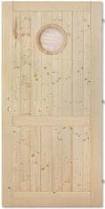 Hdveře Palubkové dveře Nautilus s příčkou, pravá, 70 cm