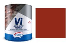 Vitex VI Anti-Rust Primer - Červenohnědá (2,5 litrů) - elastická, rychleschnoucí antikorozní ochrana pro syntetické emaily 
