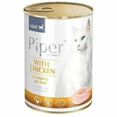 Piper Cat konzerva pro kočky, s kuřecím masem 400g,