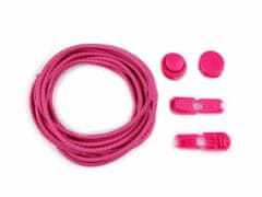 Kraftika 1pár (12) pink reflexní elastické samozavazovací tkaničky