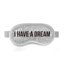 Fisura Maska na oči gelová pro klidný spánek "I Have a Dream"-Mám sen, šedá Fisura
