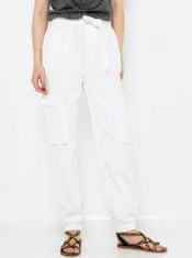 Camaïeu Bílé kalhoty se zavazováním CAMAIEU XL