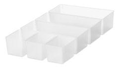 SMARTSTORE Organizační modul, průhledný, vyjímatelný, pro boxy Classic 15, 3+3 ks, 3566007